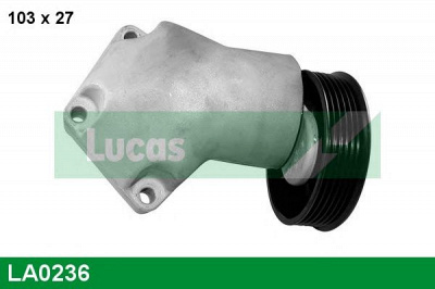 LUCAS ENGINE DRIVE la0236 -  Натяжной ролик, поликлиновой  ремень